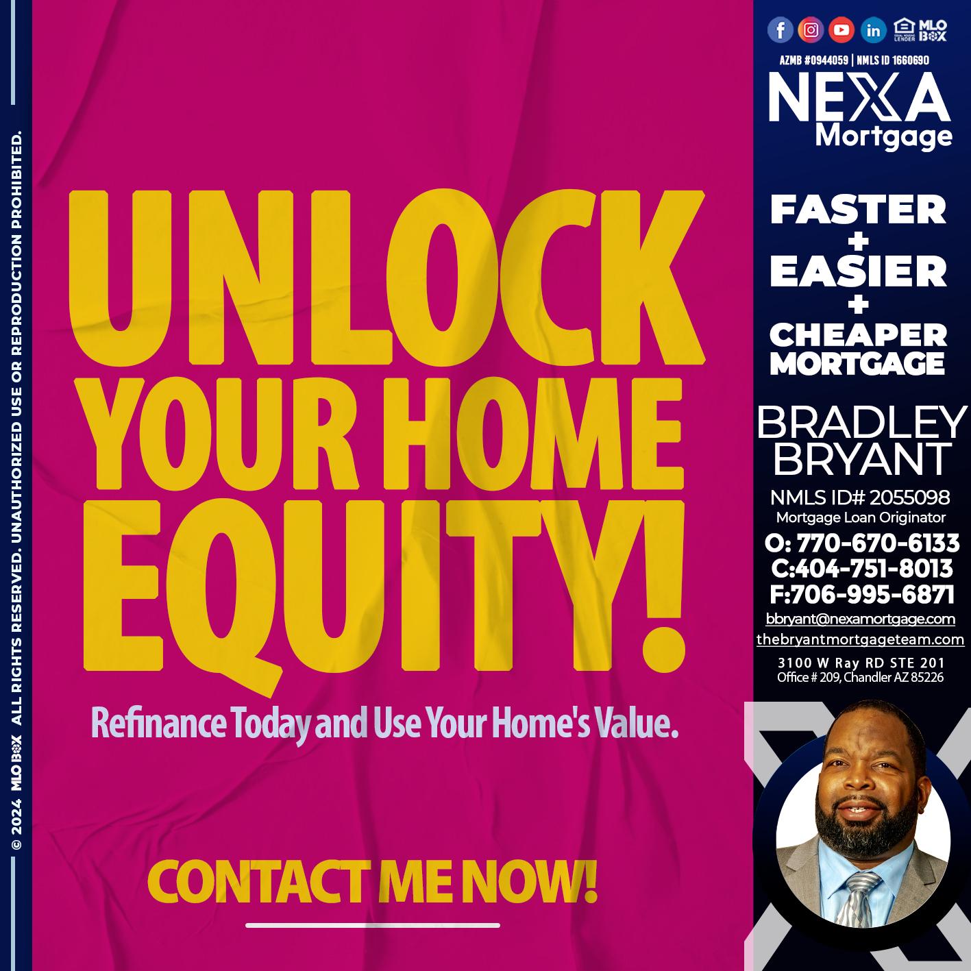 UNLOCK - Bradley Bryant -Mortgage Loan Originator