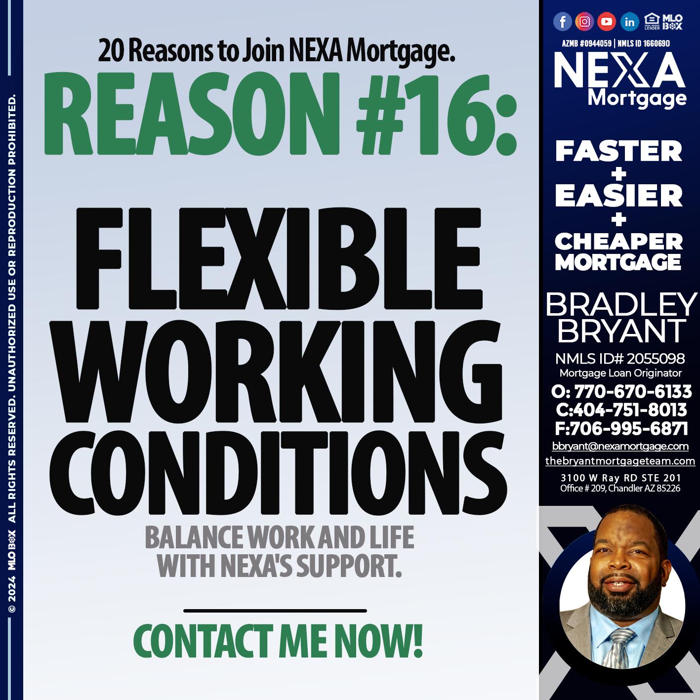 REASON 16 - Bradley Bryant -Mortgage Loan Originator